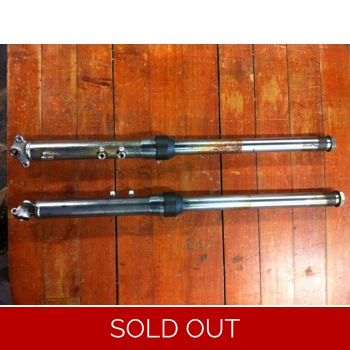 1971 Suzuki T250 Hustler Fork Legs / Stanchion Tubes - Pair
